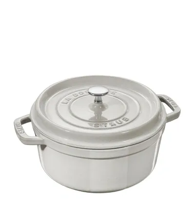 Staub Tonda Casserole (26cm) In White