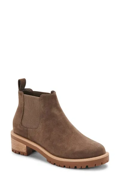 Blondo Mayes Waterproof Chelsea Boot In Brown