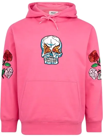 Palace Hesh Mit Fresh Hoodie In Pink