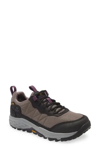 Teva Ridgeview Waterproof Low Top Hiking Shoe In Dark Grey