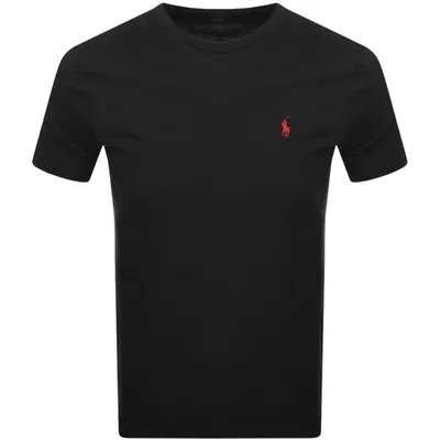 Ralph Lauren Black Cotton T-shirt