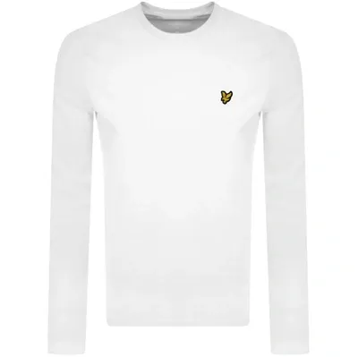 Lyle & Scott Lyle And Scott Long Sleeve T Shirt White