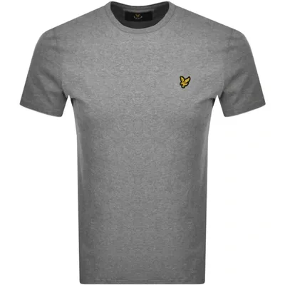 Lyle & Scott Lyle And Scott Crew Neck T Shirt Grey