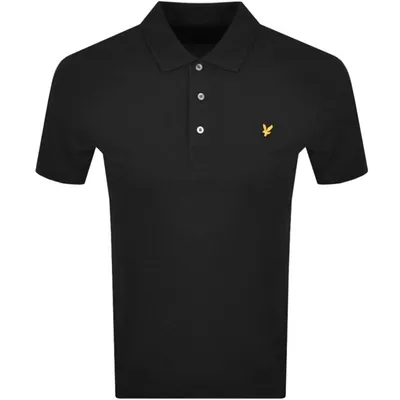 Lyle & Scott Lyle And Scott Short Sleeved Polo T Shirt Black