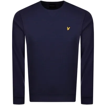 Lyle & Scott Lyle And Scott Crew Neck Sweatshirt Navy