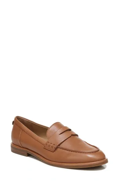 Sam Edelman Birch Loafer Shoes In Lt Cuoio Brown Leather