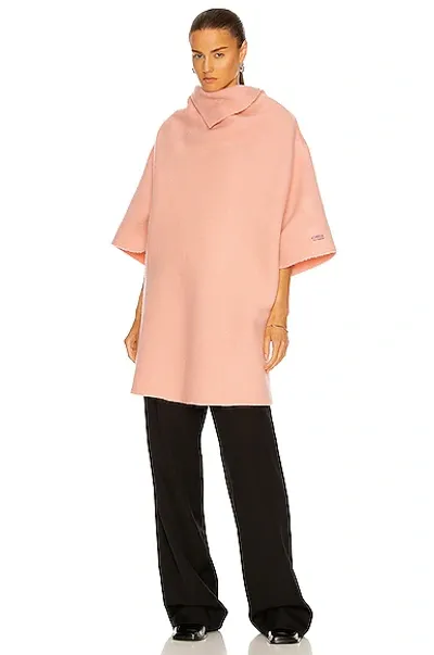 Raf Simons Short Sleeve Scarf Top Atraraxia Light Pink