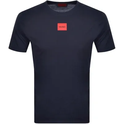 Hugo Diragolino Red Box T-shirt Navy