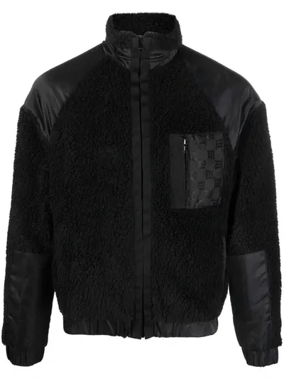 Misbhv Teddy Monogram Jacket In Black