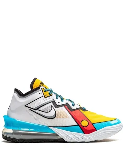 Nike Lebron Xviii Low "stewie Griffin" Sneakers In White