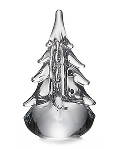 Simon Pearce Vermont 5-sided Glass Evergreen, 6"