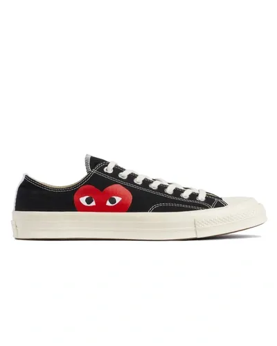 Comme Des Garçons Men's X Converse All Star Chuck Taylor '70 Low-top Sneakers In Black