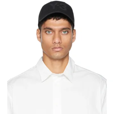 Y-3 Black Logo Cap