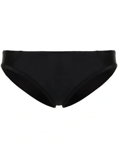 Duskii Ella Low-rise Bikini Bottom In Schwarz