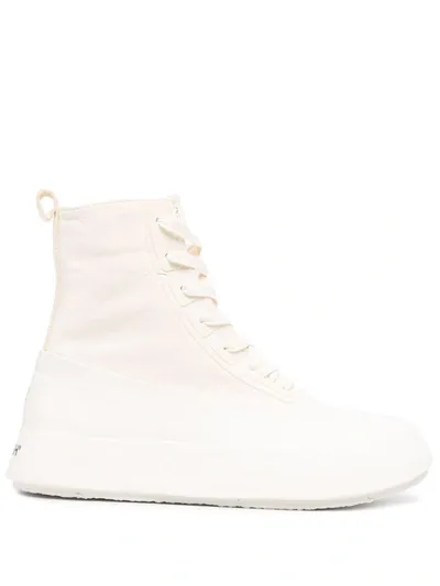 Ambush Vulcanized High-top Sneakers In White