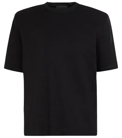 Wardrobe.nyc Cotton Jersey T-shirt In Black