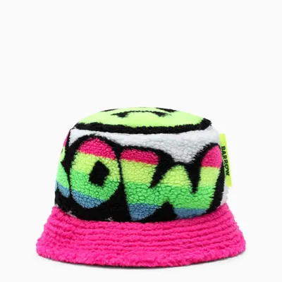 Barrow Multicolour Printed Fleece Bucket Hat In Multicolor