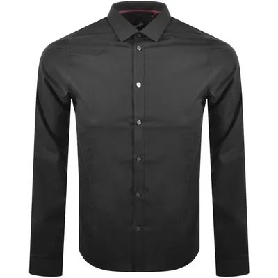 Luke 1977 Butchers Pencil Shirt Black