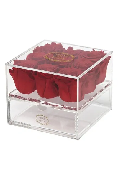 Venus Et Fleur Le Clair Neuf Eternity Roses In Red