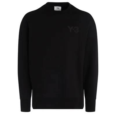 Y-3 Classic Black Crewneck Sweatshirt