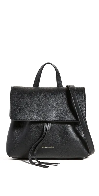 Mansur Gavriel Mini Soft Lady Bag In Black