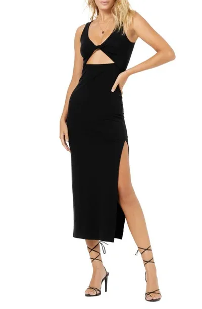 L*space Lspace Nico Cutout Maxi Dress In Black