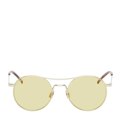 Saint Laurent Gold Sl 421 Sunglasses