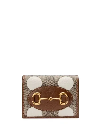 Gucci Horsebit 1955 Leather Wallet In Multi