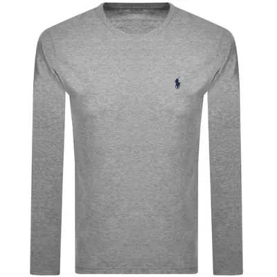 Ralph Lauren Long Sleeved T Shirt Grey