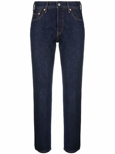 Levi's Blue 501 Original Straight-leg Jeans