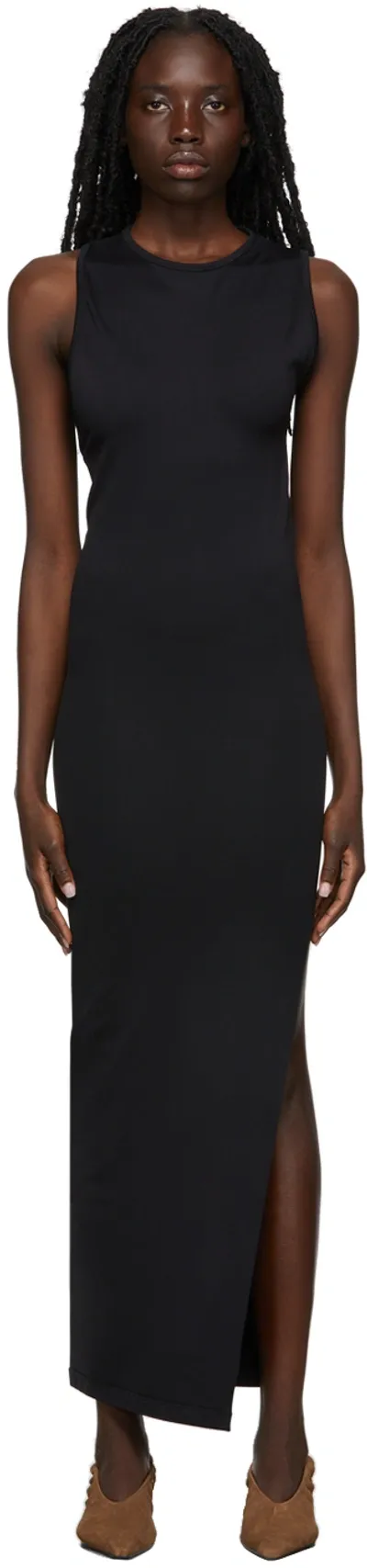 Simon Miller Lou Black Cut-out Stretch-jersey Midi Dress