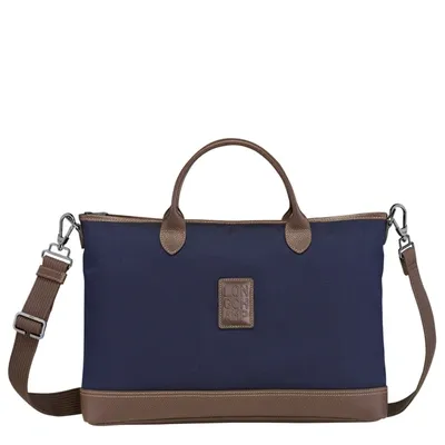 Longchamp Briefcase S Boxford In Blue