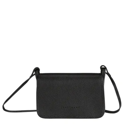 Longchamp Pochette Xs Le Foulonné In Black