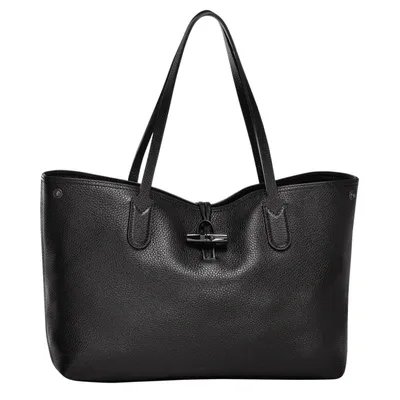 Longchamp Sac Cabas L Roseau Essential In Black