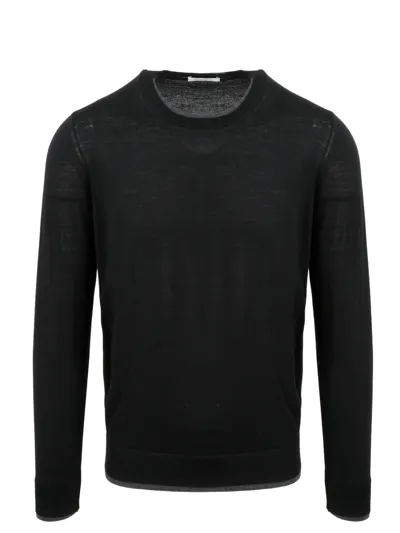 Paolo Pecora Crewneck Long In Black