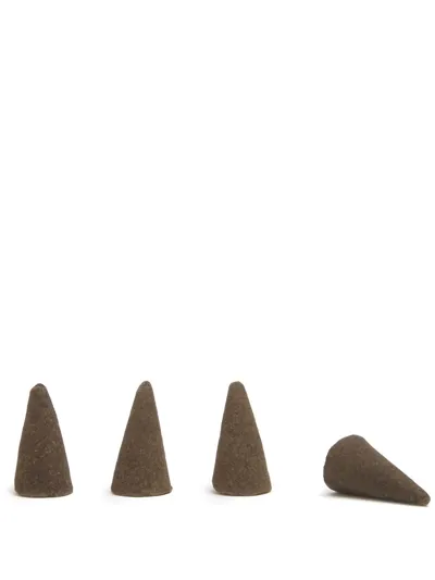 Tom Dixon Royalty Fog Incense Cones In Black