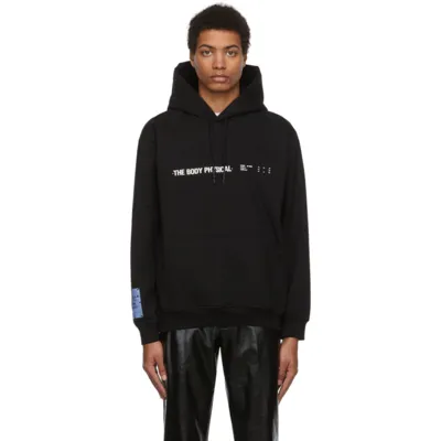 Mcq By Alexander Mcqueen The Body Physical Graphic Hoodie In Schwarz