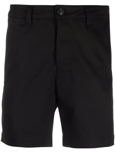 Ami Alexandre Mattiussi Cotton-twill Bermuda Shorts In Multicolor