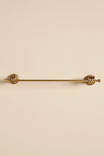 Anthropologie Nellie Towel Bar In Brown