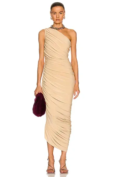 Norma Kamali Diana Gown In Blonde