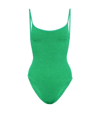 Hunza G Pamela Swimsuit In Emerald