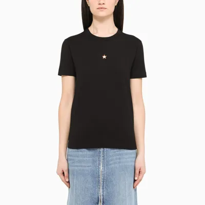 Stella Mccartney Star-patch Black T-shirt