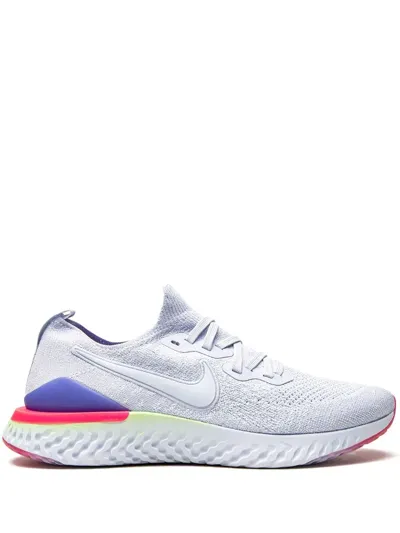 Nike Epic React Flyknit 2 Sneakers In White