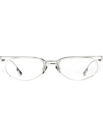 Gentle Monster Don 02 Oval-frame Glasses In White