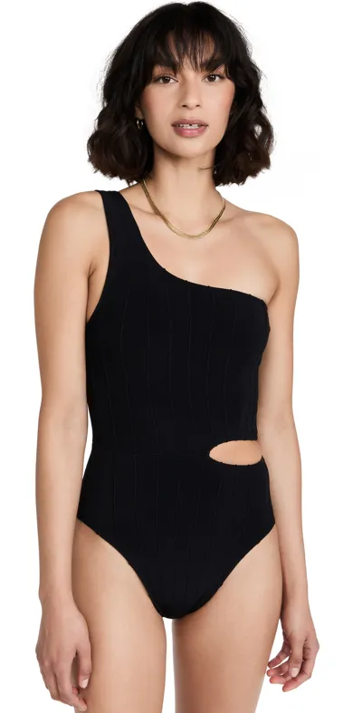 Hunza G Audrey Nile Swim One-piece In Black