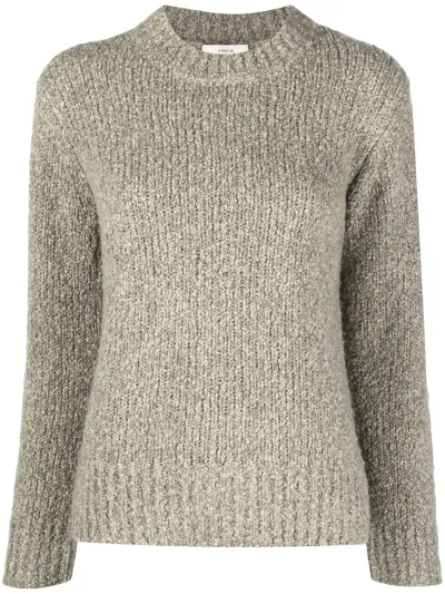 Vince Chunky-knit Jumper In Green