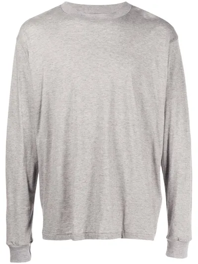 John Elliott Cotton-cashmere Blend Sweatshirt In Grau