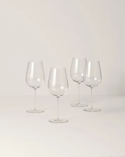 Lenox Signature Series Cool-region 4-piece Wine Glass Set In Clear