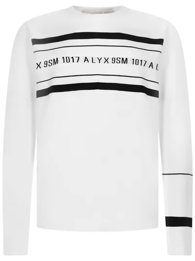 Alyx White Band Logo Sweater