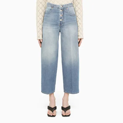 Department 5 Light Blue Wide-leg Jeans